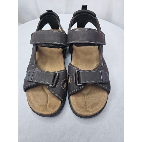 Club Room Men's Douglas Strap Sandals Brown Size 10M NWT - Picture 1 of 6